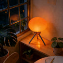 Glass Mushroom Table Lamp Nordic Modern Retro Ambient Decor Light by Ljojo