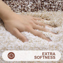 Ljojo 3D Non-Slip Bathroom Carpet 60x150cm Soft Absorbent Door Mat