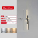 Ljojo Modern LED Strip Wall Lamp Minimalist Creative Bedroom Decorative Wall Light