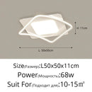 Geometric LED Ceiling Lights Minimalist Stylish Home Decor Chandeliers Lamps by Ljojo