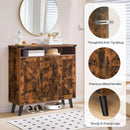 Ljojo™ 3-Door Shoe Cabinet: Entryway Storage Organizer, 39.4" Tall Freestanding