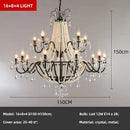 European Living Room Gold Crystal Chandelier Luxury Pearl Pendant Lights by Ljojo