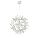 Ljojo Luxe Bauhinia Flower Chandelier: Decorative LED Lighting Fixture for Bedrooms & Clothing Stores