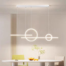 Ljojo Long LED Pendant Light for Dining and Living Room Decor