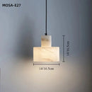 Natural Marble Pendant Lamp Chandelier for Modern Bedroom LivingRoom by Ljojo