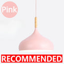 Modern Macaroon Chandelier: Aluminum Hanging Light for Home Office Decor by Ljojo