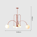 Ljojo Modern Nordic Pendant Chandelier Creative Minimalist Home Lighting