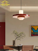 LED Modern Aluminum Flying Saucer Pendant Lights for Kitchen Island & Bedroom by Ljojo