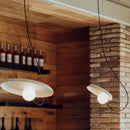 Ljojo Magnetic Attraction Pendant Light Adjustable Wire for Dining Room & Bedroom