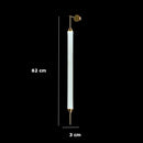 Italian Minimalist Gold Long-Line Tube Floor Lamp, Dimmable LED Wall Lamp for Living Room - Ljojo