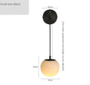 Copper Marbled Wall Lamp by Ljojo - Luxury Living Room Lighting