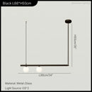 Ljojo Modern LED Pendant Light Chandelier for Living Dining Room Kitchen Home Decor