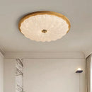 Nordic Minimalist Retro Wood Ceiling Light Fixture for Bedroom Dining Living Room by Ljojo