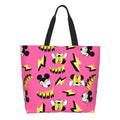 Ljojo Mickey Mouse Head Shoulder Bag - Large Capacity Stylish Women's Shopping Bag