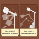 Ljojo LED Desk Lamp 3 Levels Dimmable Touch Night Light USB Rechargeable Eye Protection