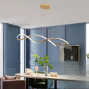 Modern LED Chandelier Hanging Light | Minimalist Home Decor Pendant Lamps by Ljojo