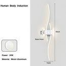 Ljojo LED Wall Light for Bedroom Living Room Minimalist Modern Design