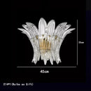 Luxury European Murano Vintage Glass Chandelier LED for Living Room Staircase Villa Ljojo