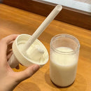 Ljojo 500/800ML Straw Cup, Transparent PP, Portable Ins Style Juice Milk Tea Cup