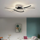 Modern Black LED Ceiling Light Fixture for Home Decoration by Ljojo