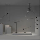 Ljojo Modern LED Chandeliers Minimalist Hanging Lamps Living Room Dining Lighting Fixtures