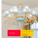 Crystal Chandelier Lamps for Bedroom | Luxury Minimalist Living Room Lighting by Ljojo