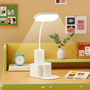 Ljojo LED Desk Lamp: Dimmable Touch Night Light, USB Rechargeable, Foldable Table Lamp