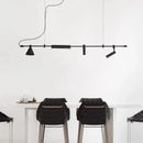 Ljojo Minimalist Bar Counter Pendant Light for Modern Dining Room Chandelier
