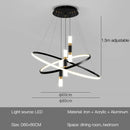 Ljojo LED Pendant Light: Creative Minimalist Home Lighting for Bedroom, Living Room, Bar Counter