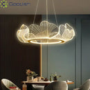 Ljojo Nordic Crown Flower LED Pendant Light Chandelier for Home Decoration