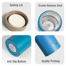Ljojo Mini Stainless Steel Thermal Lunch Box - Leak-Proof Vacuum Flask