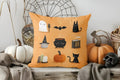 Cute Ghost Reading Book Cushion Cover for Sofa Bedroom Car by Ljojo