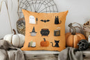 Cute Ghost Reading Book Cushion Cover for Sofa Bedroom Car by Ljojo