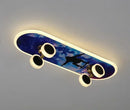 Modern Nordic Skateboard LED Ceiling Light Chandelier for Living Room Decor by Ljojo