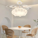 Children LED Ceiling Fan Light | Modern Eye Protection Pendant Lamp by Ljojo