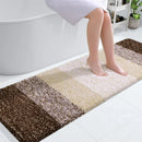 Ljojo 3D Non-Slip Bathroom Carpet 60x150cm Soft Absorbent Door Mat