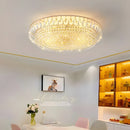Luxury Crystal Chandelier LED Ceiling Lamp for Living Room Bedroom Balcony by Ljojo