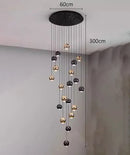 Ljojo LED Pendant Chandeliers for Modern Living and Dining Room Lighting