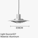 Nordic Minimalist Industrial Chandelier for Dining Room - LED Pendant Light by Ljojo