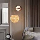Crystal Ball Wall Lamp Luxury Bedroom Lighting by Ljojo Princess Room Decor Lychee Trendy