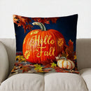 Autumn Vibes: Bird & Pumpkin Pillow Cover by Ljojo