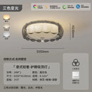 Luxury Glass Feather Ceiling Light for Master Bedroom by Ljojo