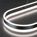 Modern LED Restaurant Chandelier Nordic Aluminum Pendant Light for Kitchen Living Room, Ljojo