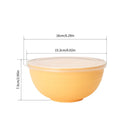 Ljojo 4pcs Bowl Set with Lid & Bento Box for Camping, Picnic, Kitchen Essentials