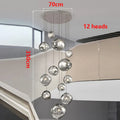 Ljojo LED Pendant Chandeliers for Modern Staircase Living Room Decor