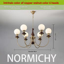 Ljojo Minimalist French Style Chandelier for Living Room Master Bedroom Lighting Fixtures