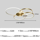Modern Nordic LED Ceiling Lamp for Bedroom Living Room Dining Room by Ljojo