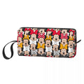 Ljojo Minnie Mouse Makeup Bag Cosmetic Pouch - Cute Cartoon Merch for Girl Woman