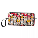 Ljojo Minnie Mouse Makeup Bag Cosmetic Pouch - Cute Cartoon Merch for Girl Woman