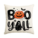 Halloween Ghost Pillowcase by Ljojo - Sofa Decor Throw Pillow Cover